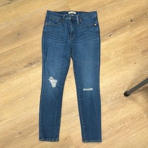 Madewell skinny jeans
